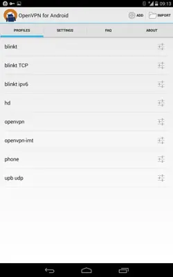 OpenVPN android App screenshot 11