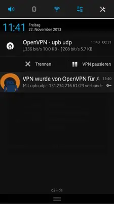 OpenVPN android App screenshot 4