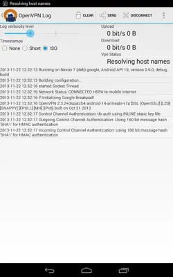 OpenVPN android App screenshot 6